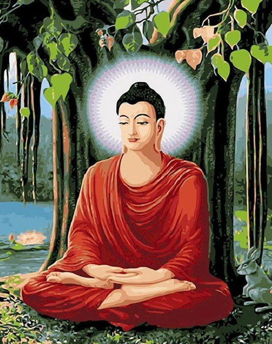 Buddha-Figur   Malen nach Zahlen